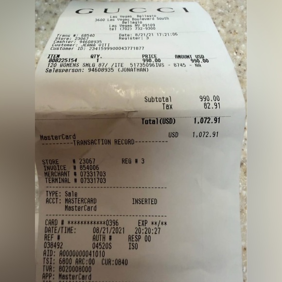 Gucci Beige and Brown GG Canvas Bag - Picture 7 of 7